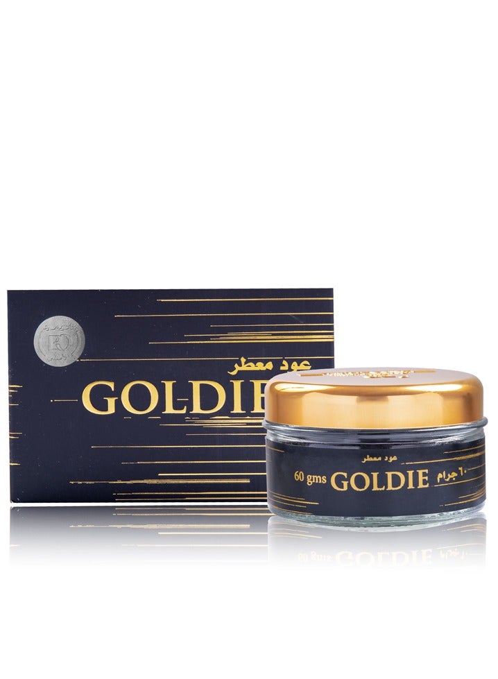 Banafa Bakhoor Oud Moattar Goldie- 60g - Image 1